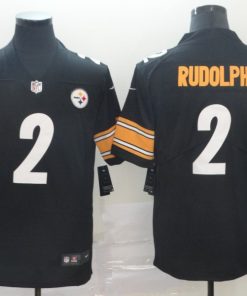 Steelers 2 Mason Rudolph Black Vapor Untouchable Limited Jersey
