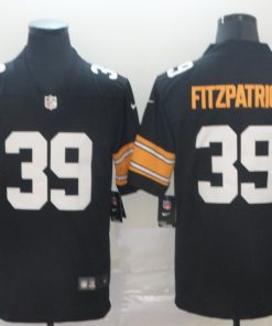 Steelers 39 Minkah Fitzpatrick Black Alternate Vapor Untouchable Limited Jersey