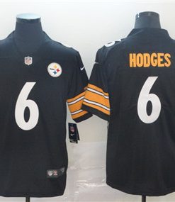 Steelers 6 Devlin Hodges Black Vapor Untouchable Limited Jersey