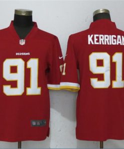 Washington Redskins 91 Ryan Kerrigan Red Vapor Untouchable Limited Jersey