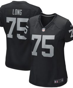Women's Las Vegas Raiders Howie Long Nike Black Jersey