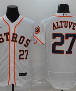 Astros 27 Jose Altuve White 2020 Nike Flexbase Jersey