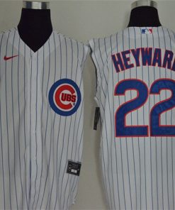 Cubs 22 Jason Heyward White Nike Cool Base Sleeveless Jersey