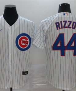Cubs 44 Anthony Rizzo White 2020 Nike Cool Base Jersey