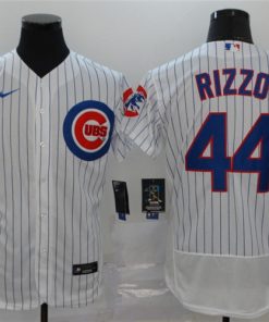 Cubs 44 Anthony Rizzo White 2020 Nike Flexbase Jersey