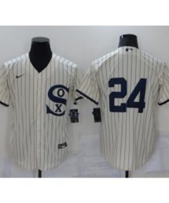 MLB White Sox 24 Yasmani Grandal 2021 Cream Field Of Dreams Cool Base Men Jersey