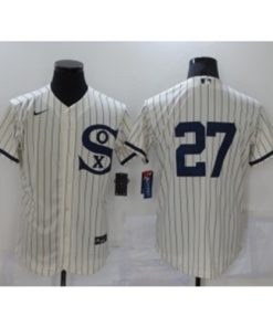 MLB White Sox 27 Lucas Giolito 2021 Cream Field Of Dreams Flexbase Men Jersey