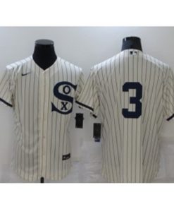 MLB White Sox 3 Harold Baines 2021 Cream Field Of Dreams Cool Base Men Jersey
