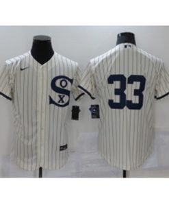 MLB White Sox 33 Lance Lynn 2021 Cream Field Of Dreams Cool Base Men Jersey
