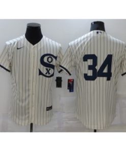 MLB White Sox 34 Michael Kopech 2021 Cream Field Of Dreams Flexbase Men Jersey
