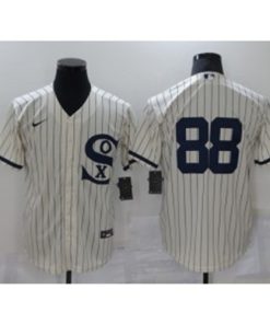 MLB White Sox 88 Luis Robert 2021 Cream Field Of Dreams Cool Base Men Jersey
