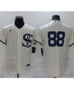 MLB White Sox 88 Luis Robert 2021 Cream Field Of Dreams Flexbase Men Jersey