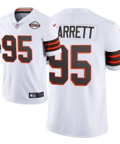 Men's Cleveland Browns #95 Myles Garrett 1946 Vapor Stitched Football Jersey