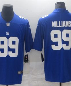Men's New York Giants #99 Leonard Williams Blue Vapor Limited NFL Jersey