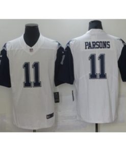 Nike Cowboys 11 Micah Parsons Color Rush 2021 NFL Draft Vapor Limited Men Jersey