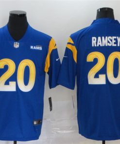 Nike Rams 20 Jalen Ramsey Royal 2020 New Vapor Untouchable Limited Jersey