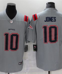 Men's New England Patriots #10 Mac Jones Grey 2021 Vapor Untouchable Limited Stitched NFL Jersey
