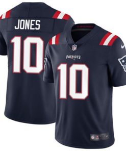 Men's New England Patriots #10 Mac Jones Navy 2021 Vapor Untouchable Limited Stitched NFL Jersey