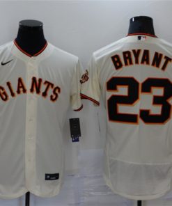 Men's San Francisco Giants #23 Kris Bryant Cream Flex Base Stitched Jersey