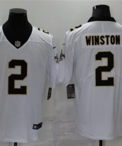Nike Saints 2 Jameis Winston White Vapor Untouchable Limited Jersey