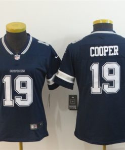 Women's Cowboys #19 Amari Cooper Navy Gold Vapor Untouchable Limited Limited Stitched NFL Jersey