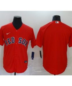 MLB Red Sox Blank Red 2020 Nike Cool Base Men Jersey