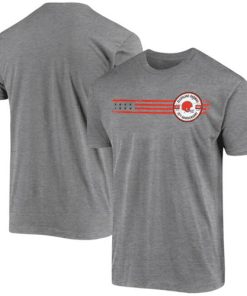 Men's Cleveland Browns White 2021 Grey 75th Anniversary T-Shirt
