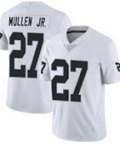 Nike Trayvon Mullen Jr. Las Vegas Raiders Men's Vapor limiited White Jersey