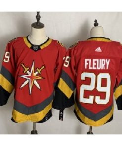 NHL Knights 29 Marc-Andre Fleury Red 2020 New Adidas Men Jersey