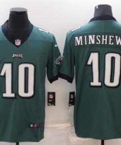 Men's Philadelphia Eagles #10 Gardner Minshew II Green Vapor Untouchable Limited Stitched Jersey