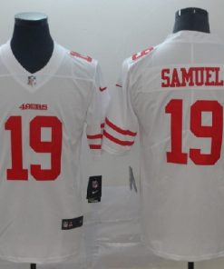 Men's San Francisco 49ers #19 Deebo Samuel White Vapor Untouchable Limited Stitched NFL Jersey