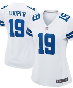 Nike Amari Cooper 19 Dallas Cowboys Women's White  Jersey