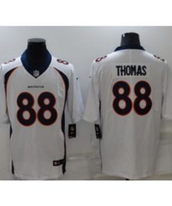 Nike Broncos 88 Demaryius Thomas White Vapor Untouchable Limited Men Jersey
