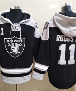 Men's Las Vegas Raiders #11 Henry Ruggs III Ageless Must-Have Lace-Up Pullover Hoodie