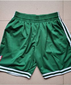 Celtics Green Mitchell Ness Mesh Swingman Shorts