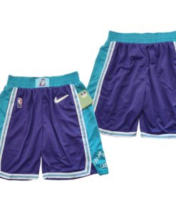 Los Angeles Lakers 75th Anniversary Purple Shorts (Run Small)
