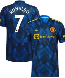 Manchester United Ronaldo #7 Third Soccer Jersey