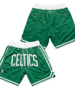 Men's Boston Celtics Green Shorts (Run Small)