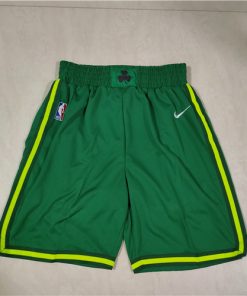 Men's Boston Celtics Green Shorts1