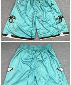Men's Charlotte Hornets Teal Shorts (Run Smaller)