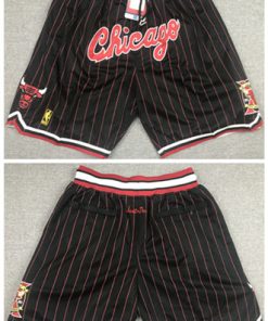 Men's Chicago Bulls Black Mitchell&Ness Shorts (Run Small)