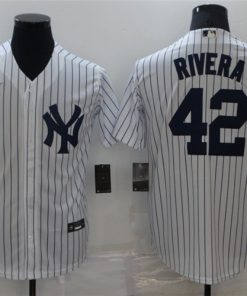 Men's New York Yankees #42 Mariano Rivera White Cool Base Stitched Baseball Jersey
