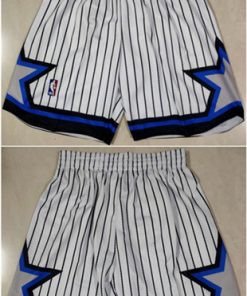Men's Orlando Magic White Shorts( Run Smaller)