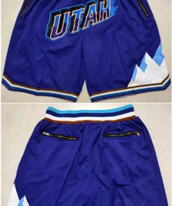 Men's Utah Jazz Purple Shorts (Run Small)