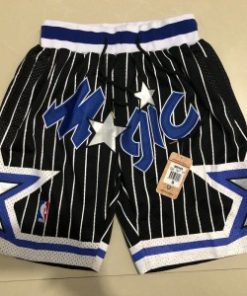 NBA Orlando Magic Retro Black Shorts