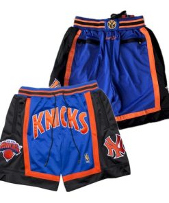 New Yok Knicks Blue Shorts (Run Small)