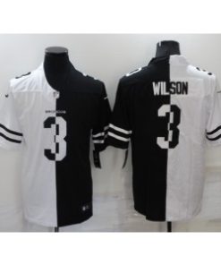 Nike Broncos 3 Russell Wilson Split Limited Men Jersey