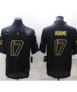 Nike Raiders 17 Davante Adams Black Salute To Service Limited Men Jersey