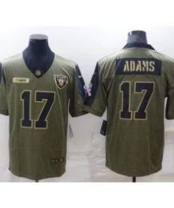Nike Raiders 17 Davante Adams Green Salute To Service Limited Men Jersey