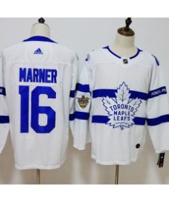 NHL Maple Leafs 16 Mitchell Marner White 2018 Stadium Series Adidas Men Jersey